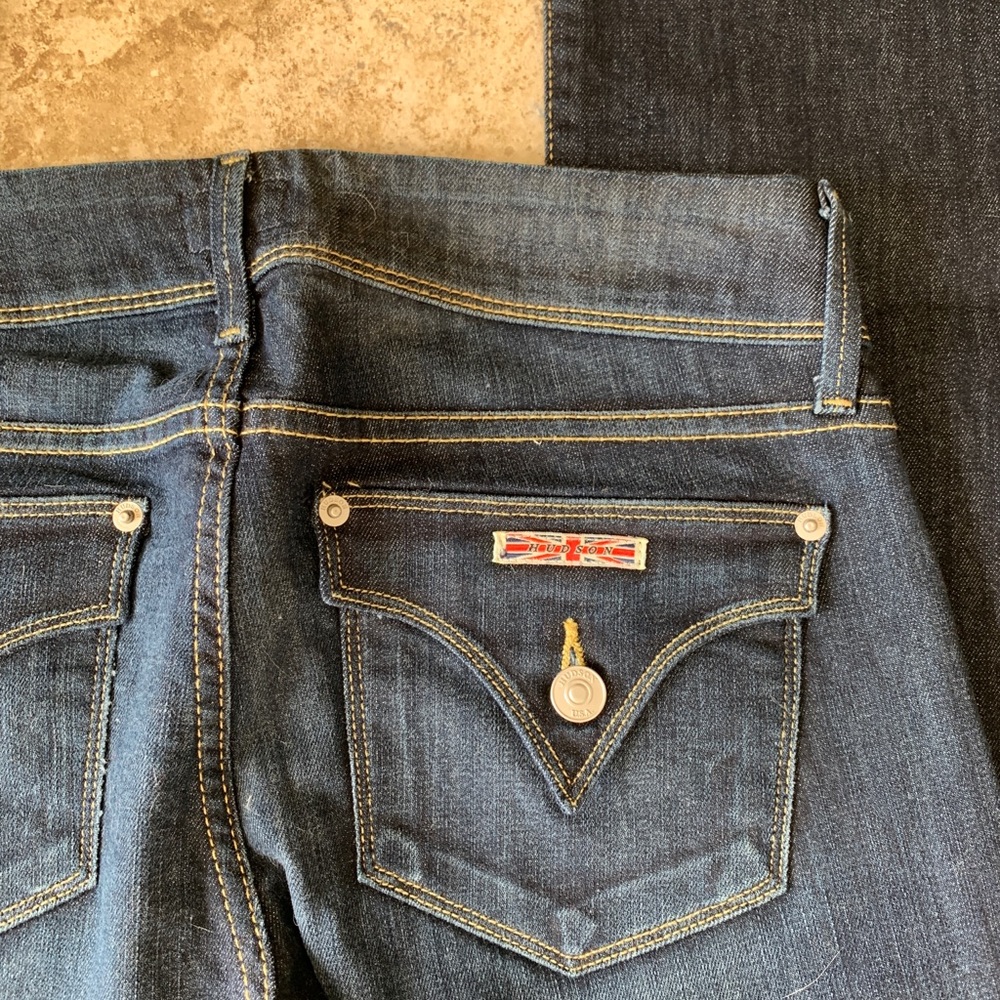 Hudson bootcut jeans size 27 - Picture 2 of 4